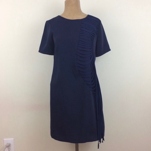 Anthropologie Sachin + Babi Cocktail Dress Navy - Picture 3 of 9